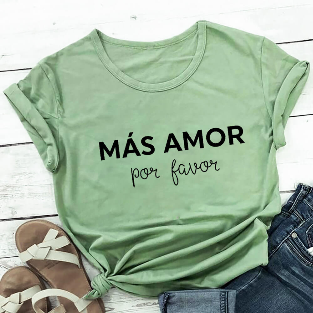 Mas Amor Por Favor - Green / XXL - T-Shirts - Shirts & Tops - 33 - 2024