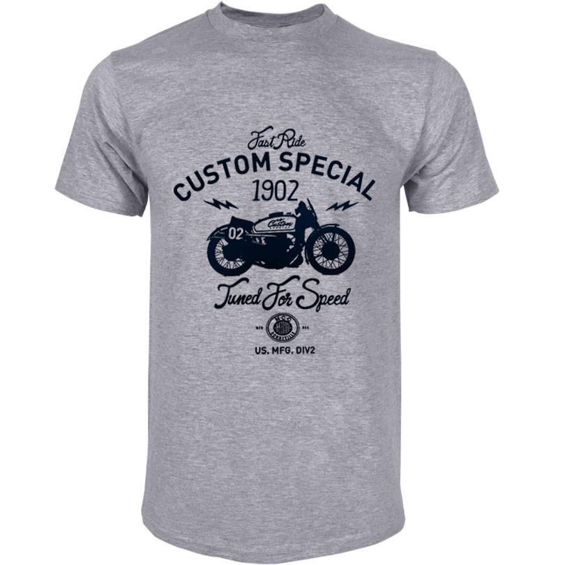 Men’s Casual Cotton T-Shirt - Gray / L - T-Shirts - Shirts & Tops - 11 - 2024