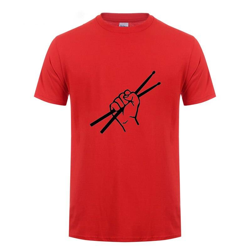 Men’s Drummer T-Shirt - Red / S - T-Shirts - Shirts & Tops - 12 - 2024
