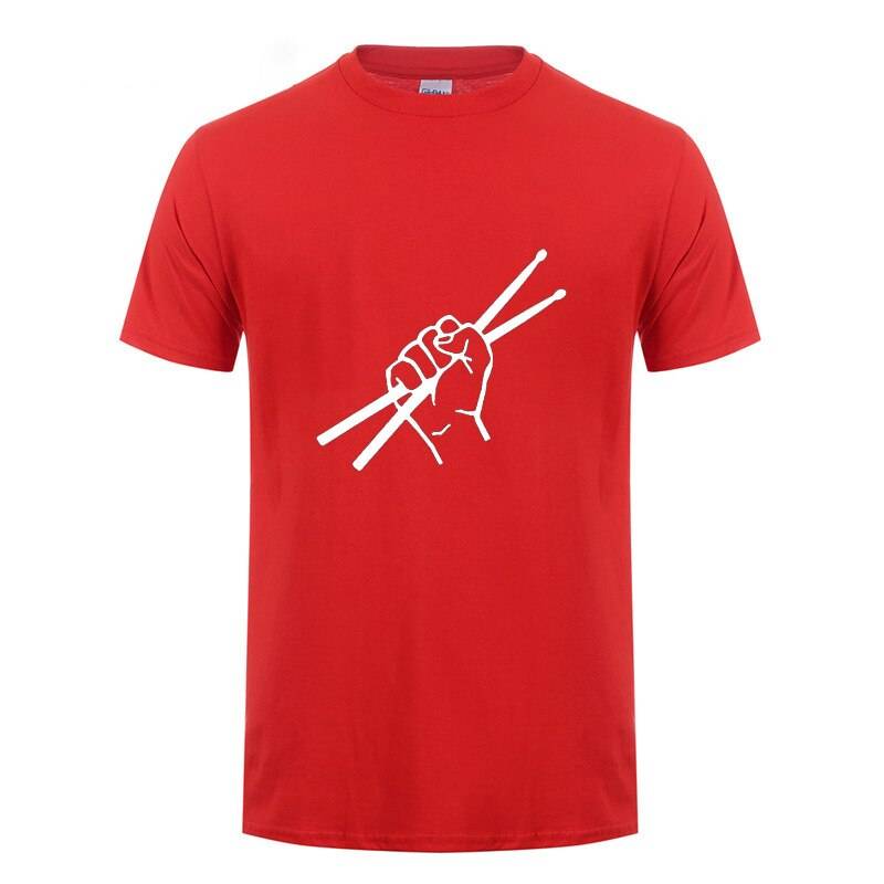 Men’s Drummer T-Shirt - Wine Red / S - T-Shirts - Shirts & Tops - 14 - 2024
