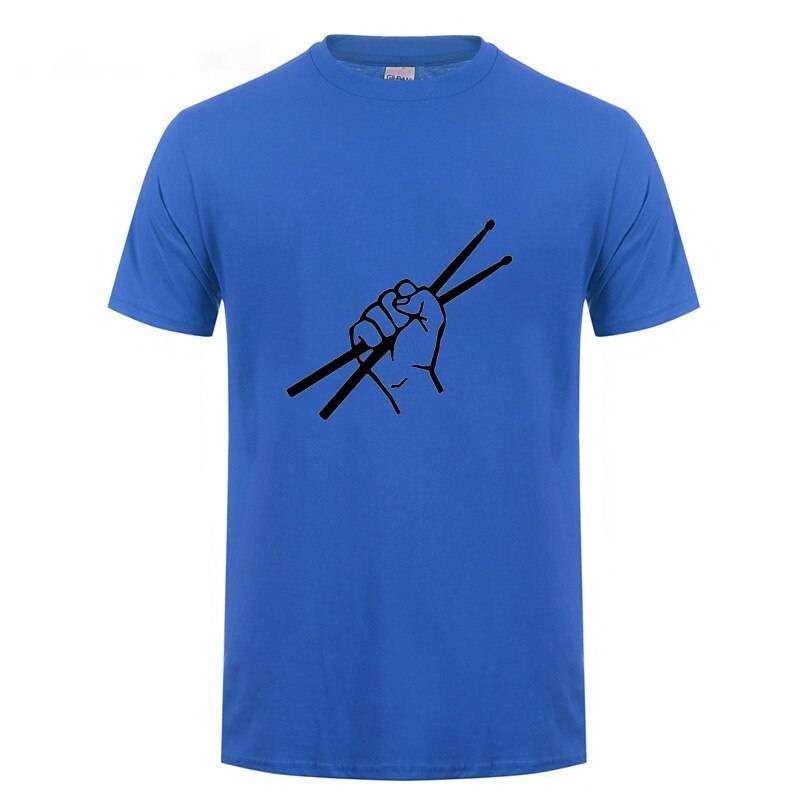 Men’s Drummer T-Shirt - Blue / S - T-Shirts - Shirts & Tops - 17 - 2024