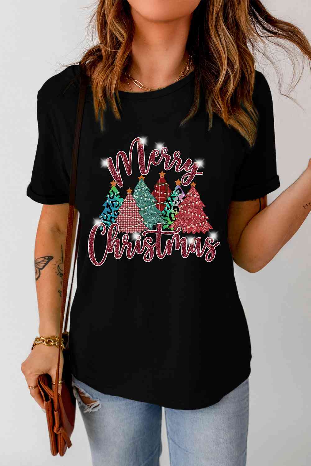 MERRY CHRISTMAS Graphic T-Shirt - T-Shirts - Shirts & Tops - 3 - 2024