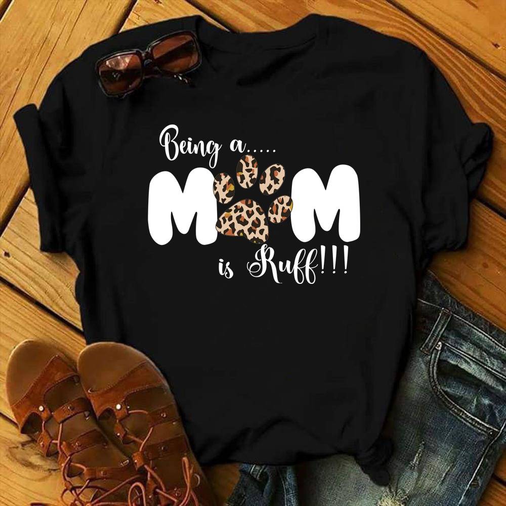 Mom T-Shirts - WTQ3265-Black / S - T-Shirts - Shirts & Tops - 17 - 2024