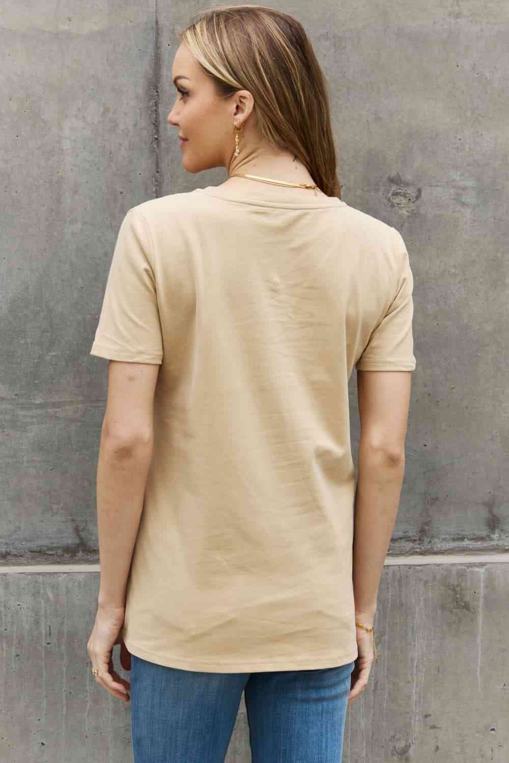 Mushroom & Butterfly Graphic Cotton T-Shirt - T-Shirts - Shirts & Tops - 2 - 2024