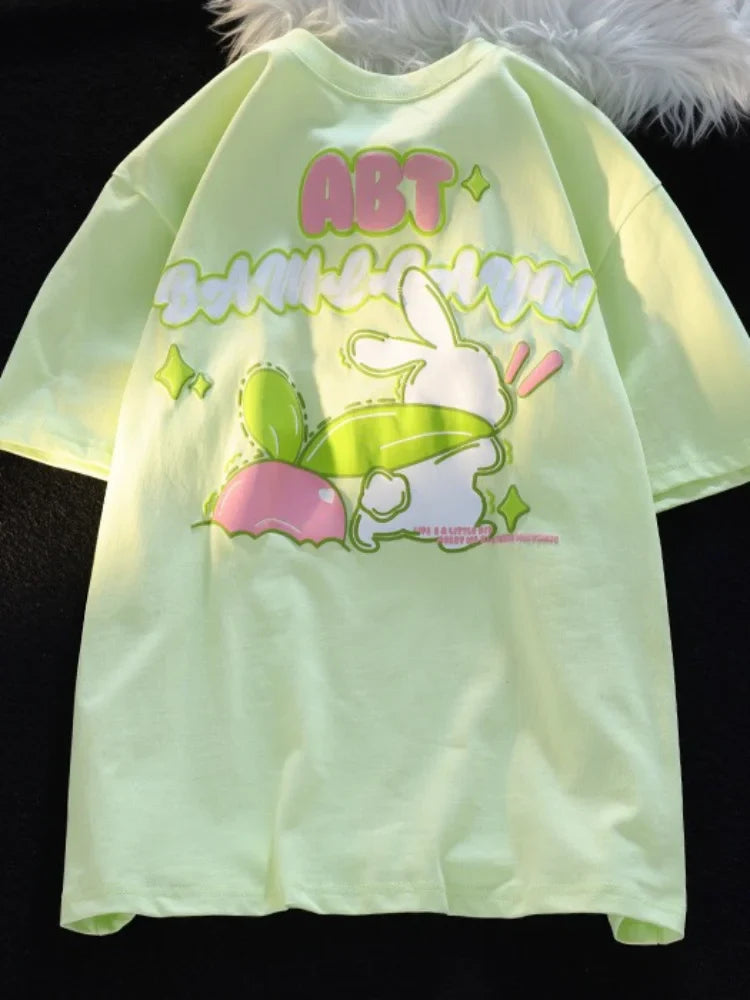 Neon Bounce Bunny Sweatshirt - T-Shirts - Shirts & Tops - 6 - 2024