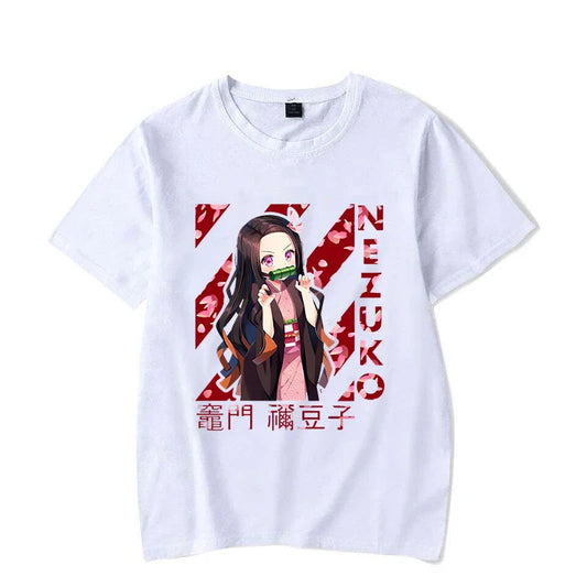 Nezuko’s Charm Anime Tee - White / 4XL - T-Shirts - Shirts & Tops - 2 - 2024