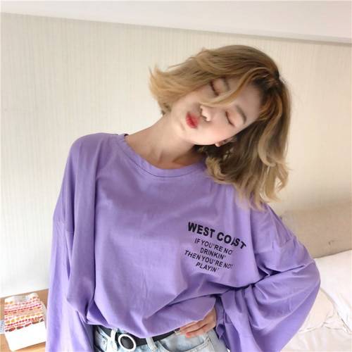 Oversized Women’s T-Shirt - Purple / XXL - T-Shirts - Shirts & Tops - 15 - 2024
