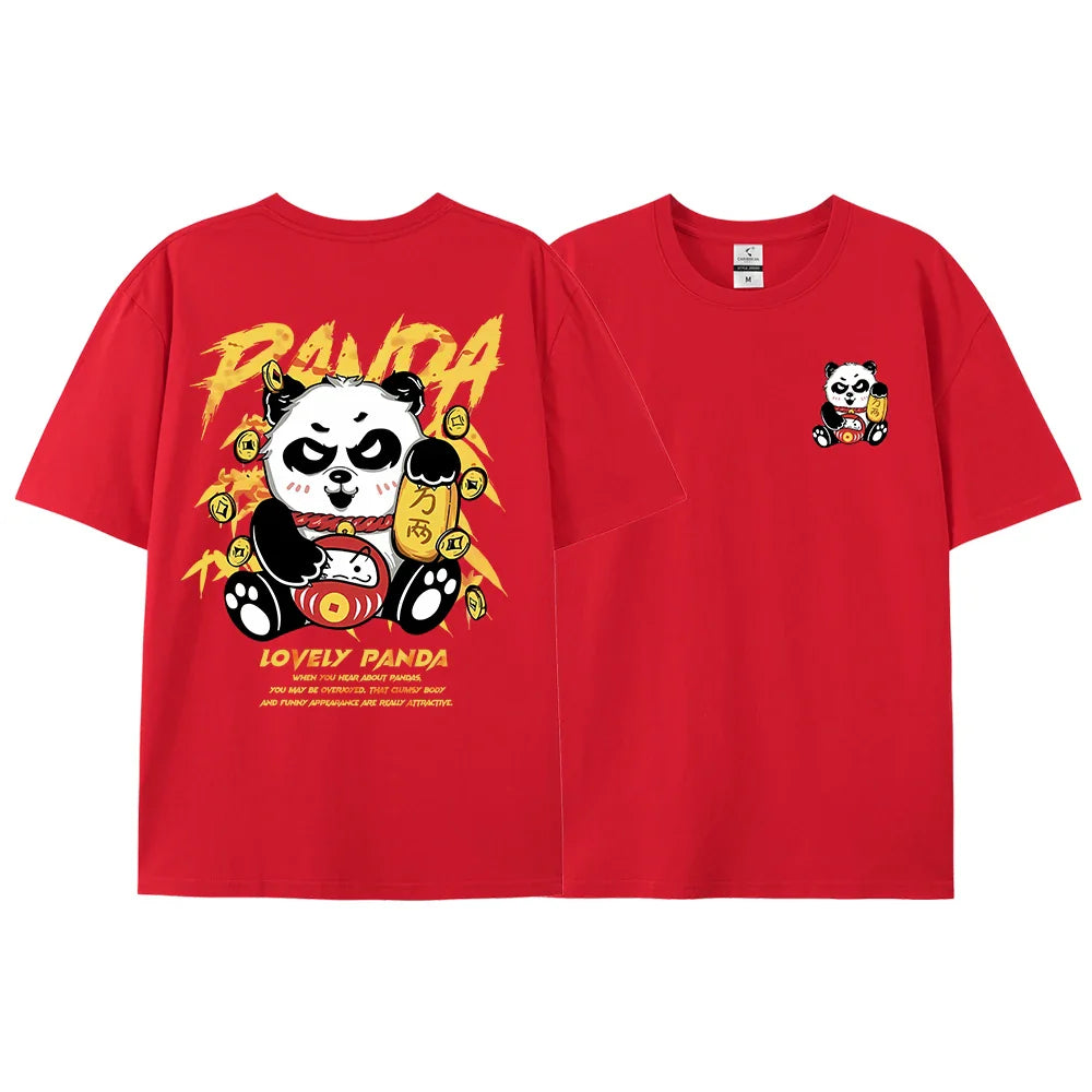 Oversized Zodiac Graphic Tee – Y2K Streetwear - Red / S - T-Shirts - T-Shirts - 8 - 2024