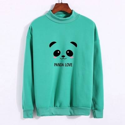 Panda Love Sweatshirt - Green / XL - T-Shirts - Shirts & Tops - 10 - 2024