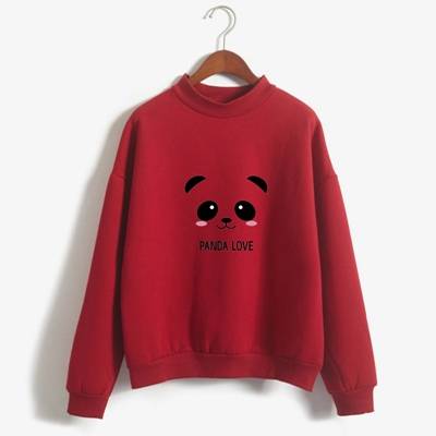 Panda Love Sweatshirt - Red / XL - T-Shirts - Shirts & Tops - 12 - 2024