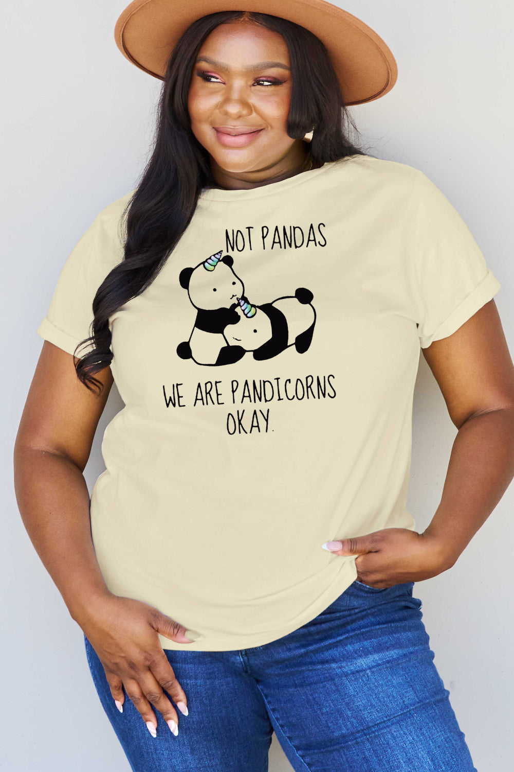 Pandicorn Graphic Cotton T-Shirt - T-Shirts - Shirts & Tops - 8 - 2024