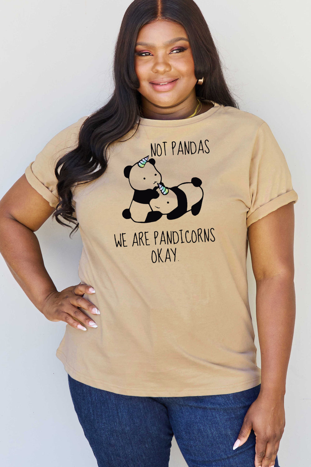 Pandicorn Graphic Cotton T-Shirt - T-Shirts - Shirts & Tops - 3 - 2024