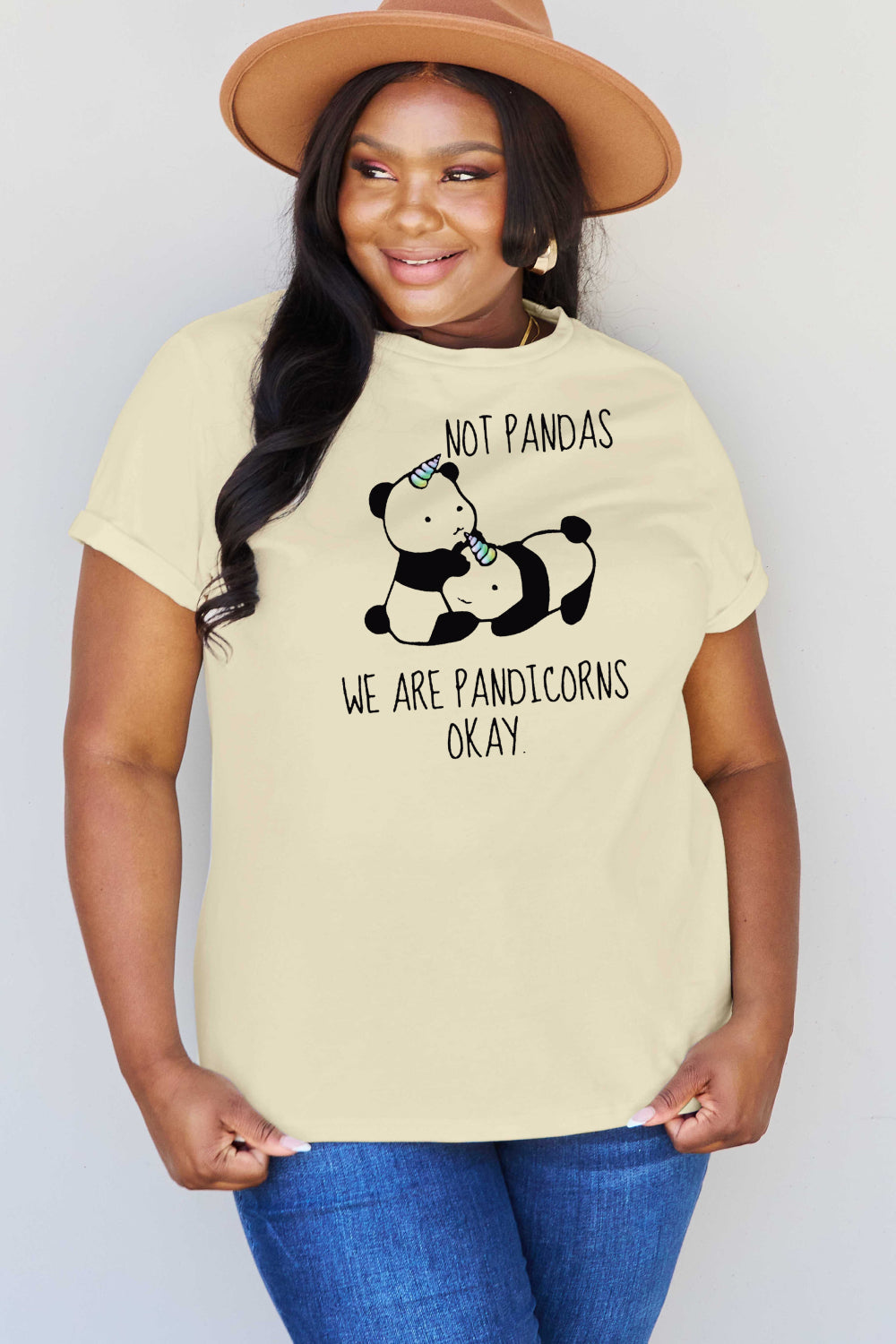 Pandicorn Graphic Cotton T-Shirt - T-Shirts - Shirts & Tops - 9 - 2024