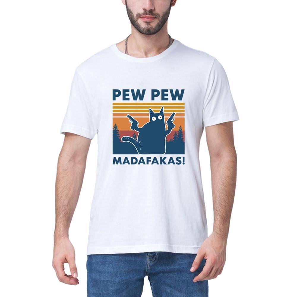 Pew Pew Madafakas T Shirt - White / XS - T-Shirts - Shirts & Tops - 11 - 2024