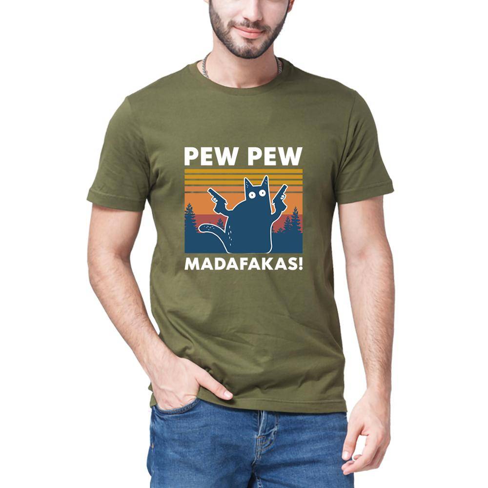 Pew Pew Madafakas T Shirt - Green / XS - T-Shirts - Shirts & Tops - 13 - 2024