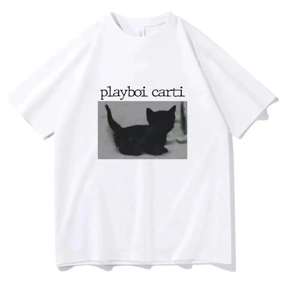 Playboi Carti Oversized Hip-Hop T Shirt - White / S - T-Shirts - Shirts & Tops - 2 - 2024