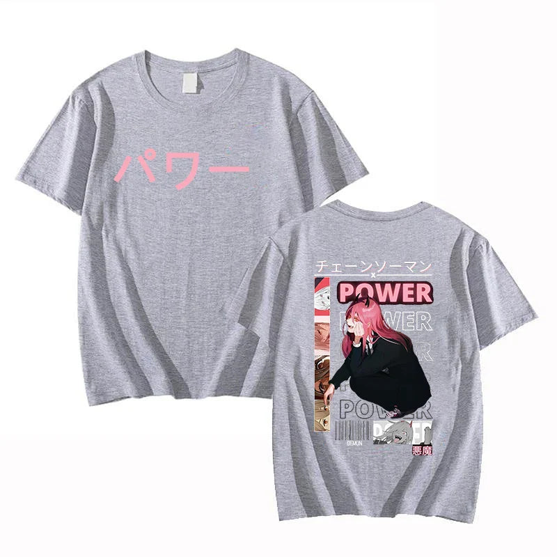 Power Unleashed Oversized Tee – Iconic Anime Graphic T-Shirt - Gray / XS - T-Shirts - T-Shirts - 8 - 2024