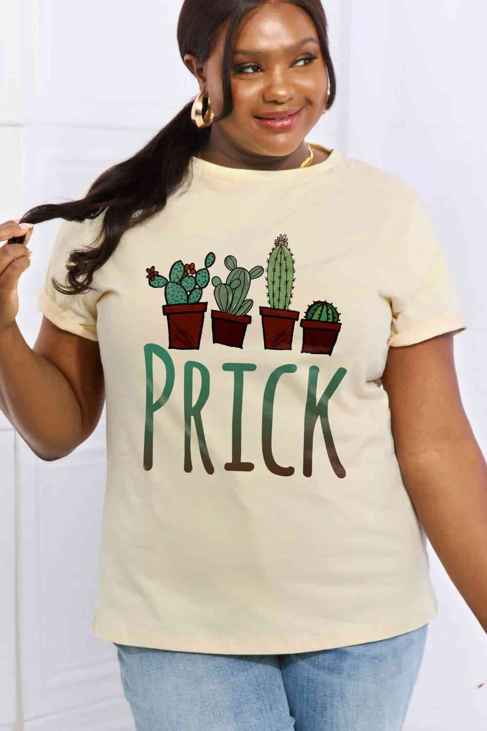 PRICK Graphic Cotton Tee - T-Shirts - Shirts & Tops - 5 - 2024