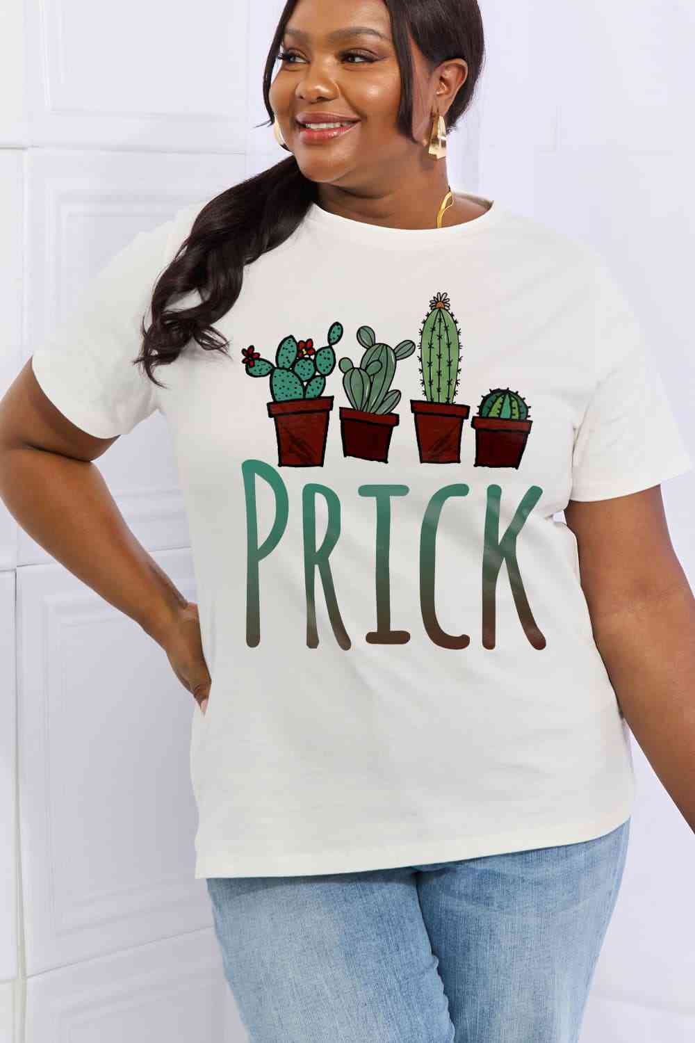 PRICK Graphic Cotton Tee - T-Shirts - Shirts & Tops - 11 - 2024