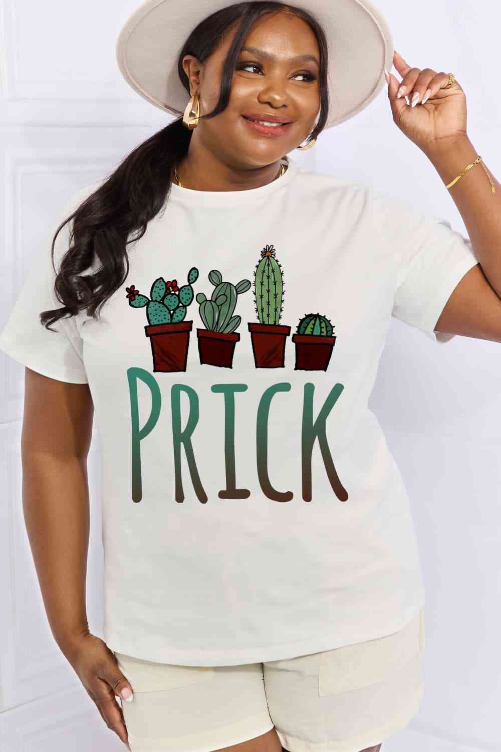 PRICK Graphic Cotton Tee - T-Shirts - Shirts & Tops - 10 - 2024