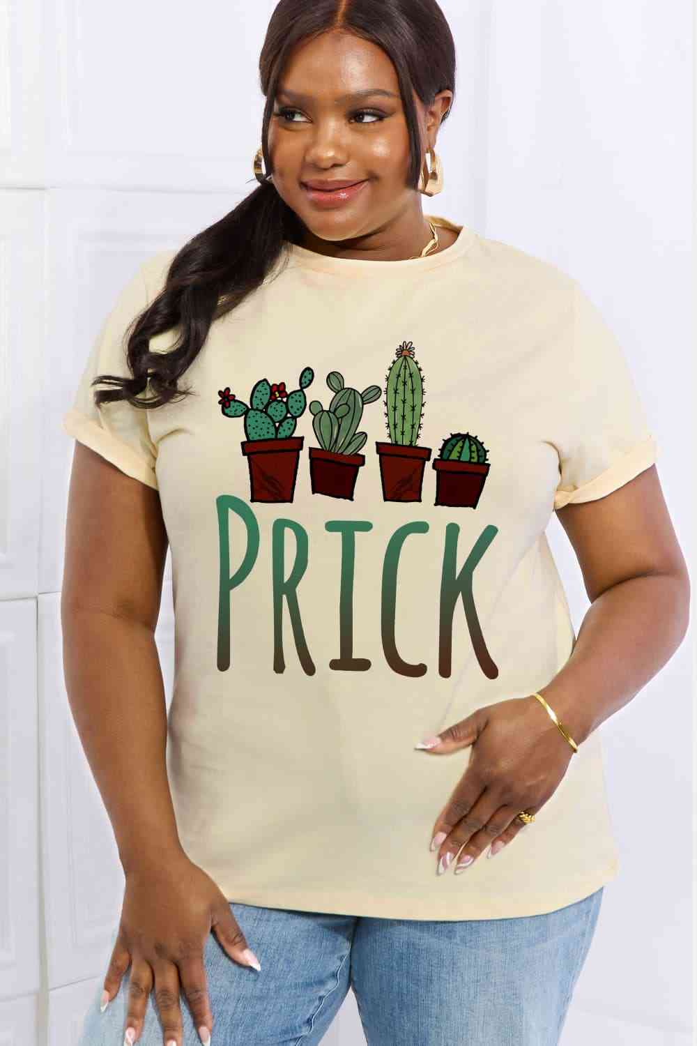 PRICK Graphic Cotton Tee - T-Shirts - Shirts & Tops - 4 - 2024