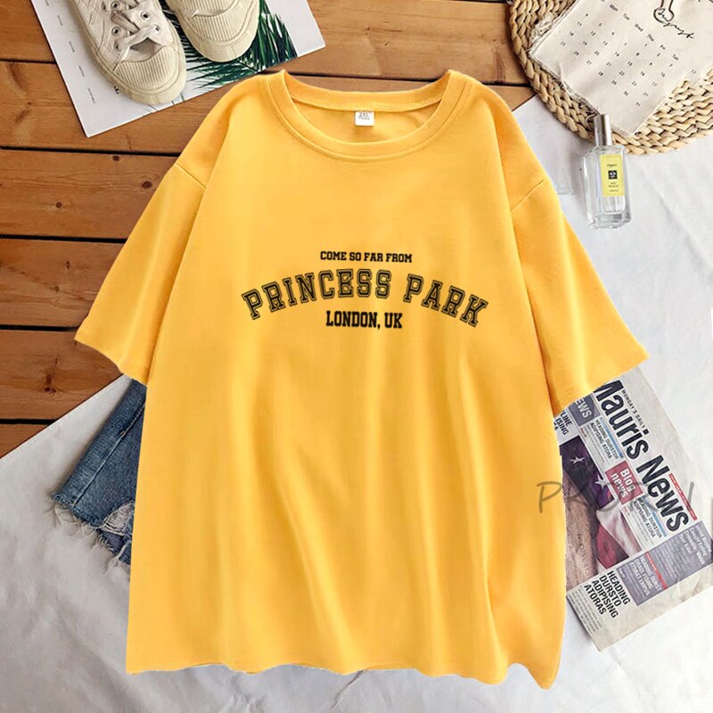 Princess Park London T-Shirt - Yellow / L - T-Shirts - Shirts & Tops - 8 - 2024