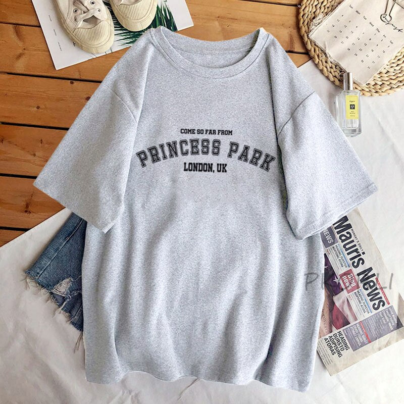 Princess Park London T-Shirt - Gray / L - T-Shirts - Shirts & Tops - 11 - 2024