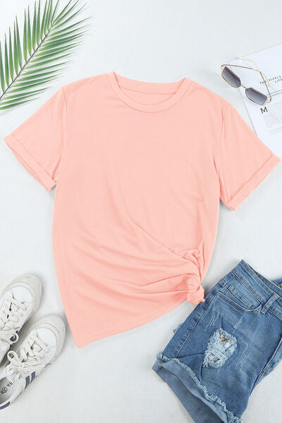 Rabbit Round Neck Short Sleeve T-Shirt - T-Shirts - Shirts & Tops - 4 - 2024