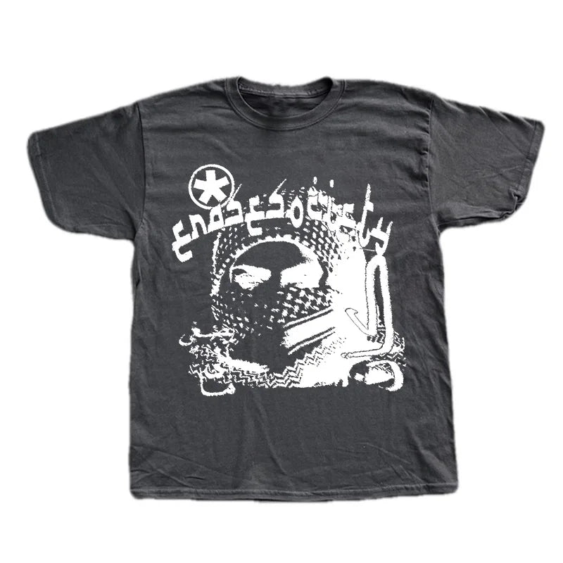 Rebel Icon Tee – Streetwear Statement T-Shirt - Gray / XXL - T-Shirts - Clothing Tops - 4 - 2024