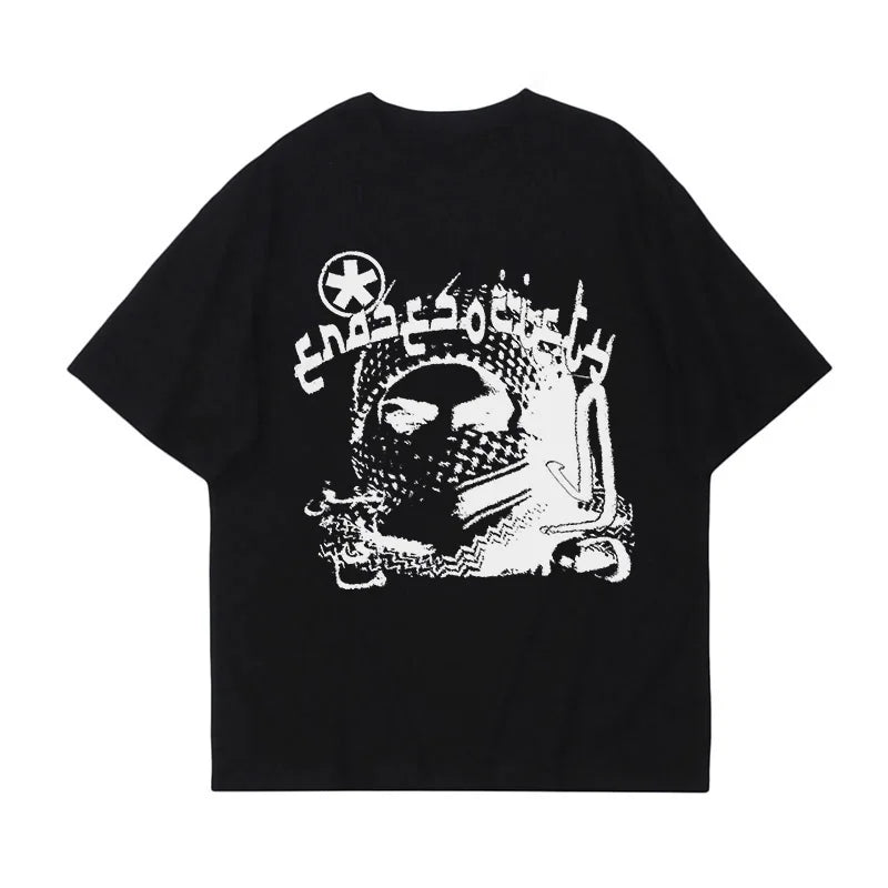 Rebel Icon Tee – Streetwear Statement T-Shirt - Black / S - T-Shirts - Clothing Tops - 2 - 2024