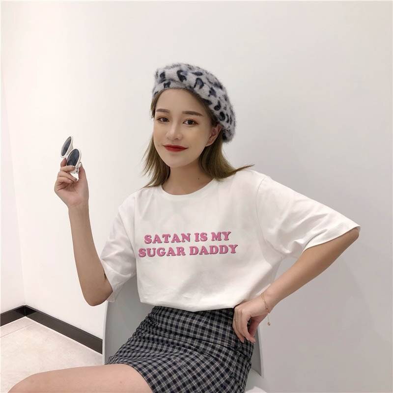 Satan Is My Sugar Daddy - T-Shirts - Shirts & Tops - 8 - 2024