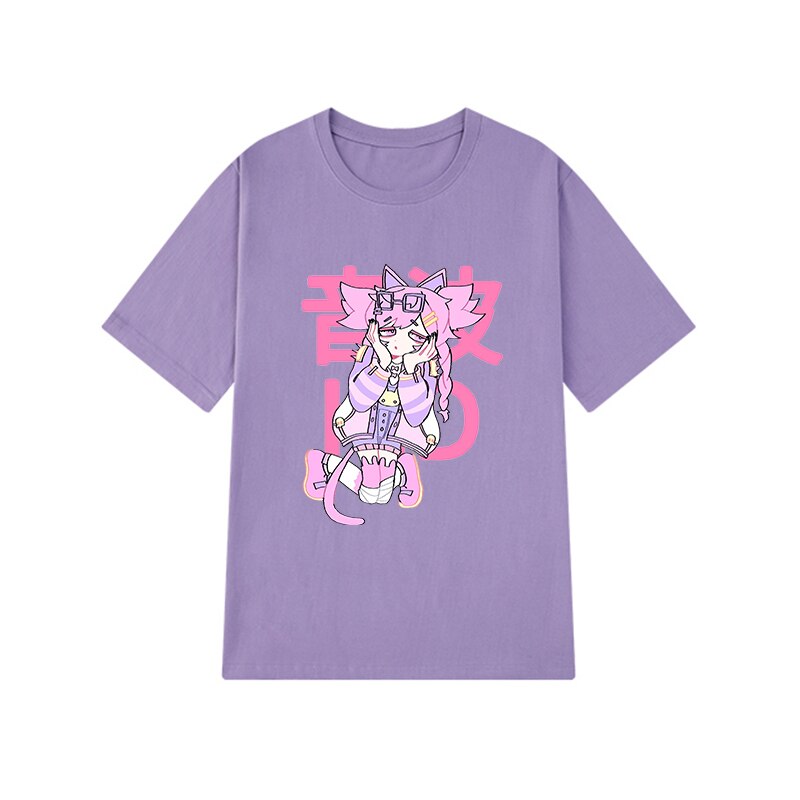 Sexy Harajuku Anime Girl Shirt - African / XL - T-Shirts - Shirts & Tops - 10 - 2024
