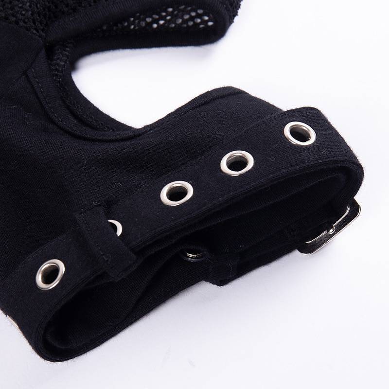 Sexy Hollow Open Chest Rivet T - T-Shirts - Shirts & Tops - 16 - 2024