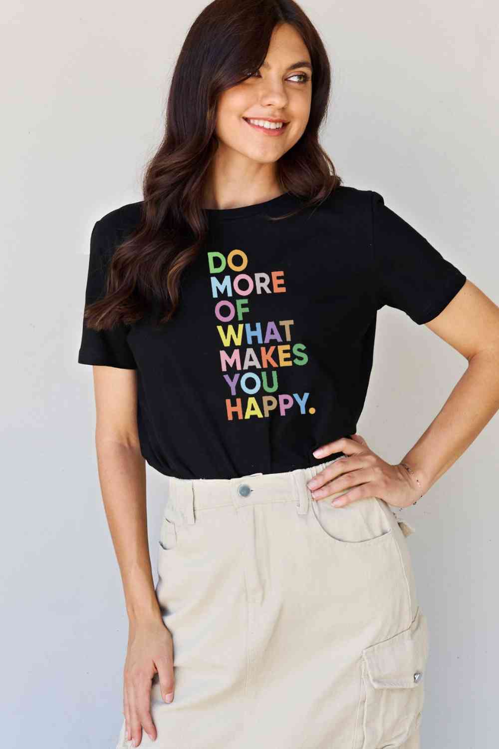 Slogan Graphic T-Shirt - T-Shirts - Shirts & Tops - 10 - 2024