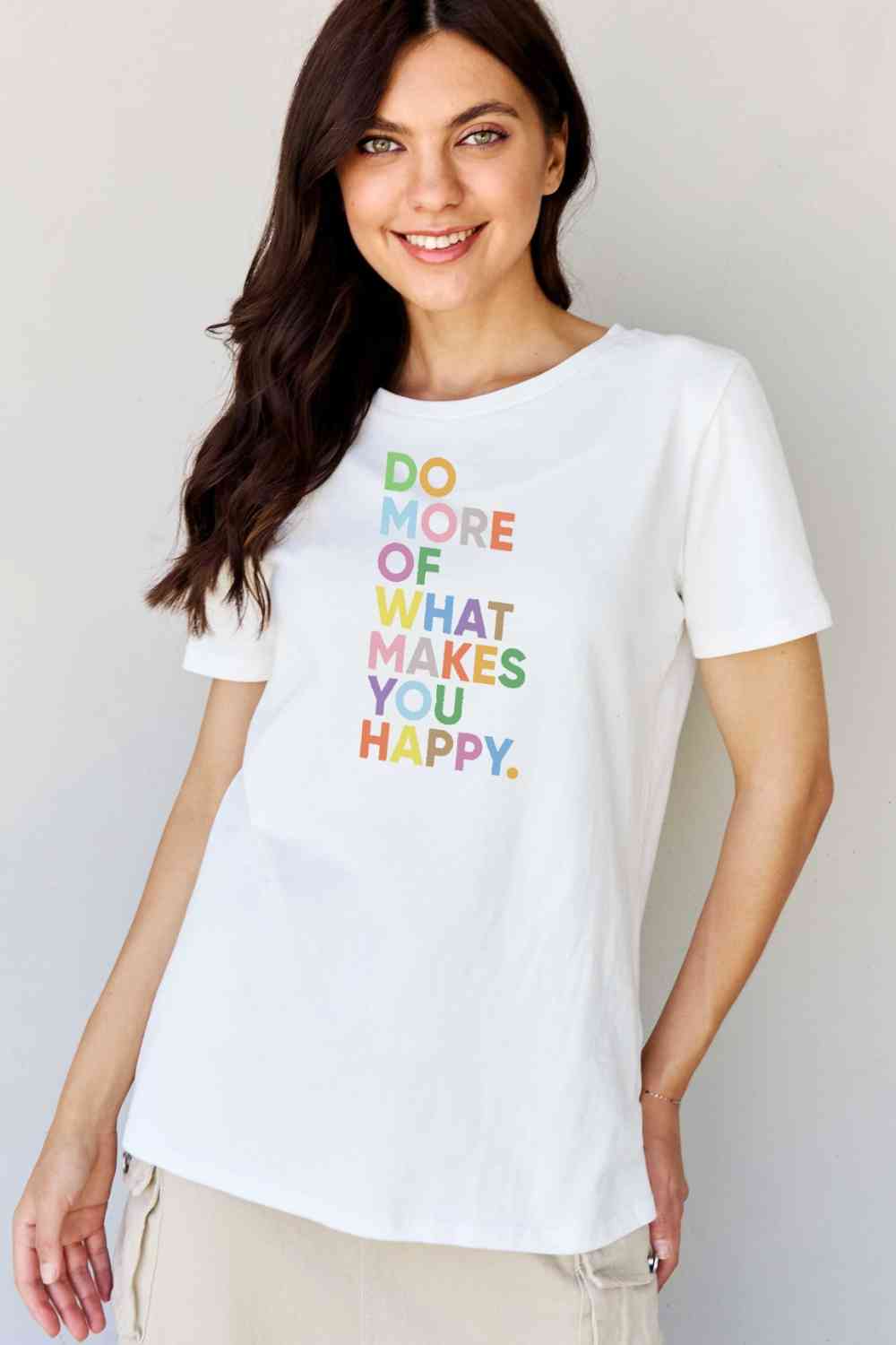 Slogan Graphic T-Shirt - T-Shirts - Shirts & Tops - 5 - 2024