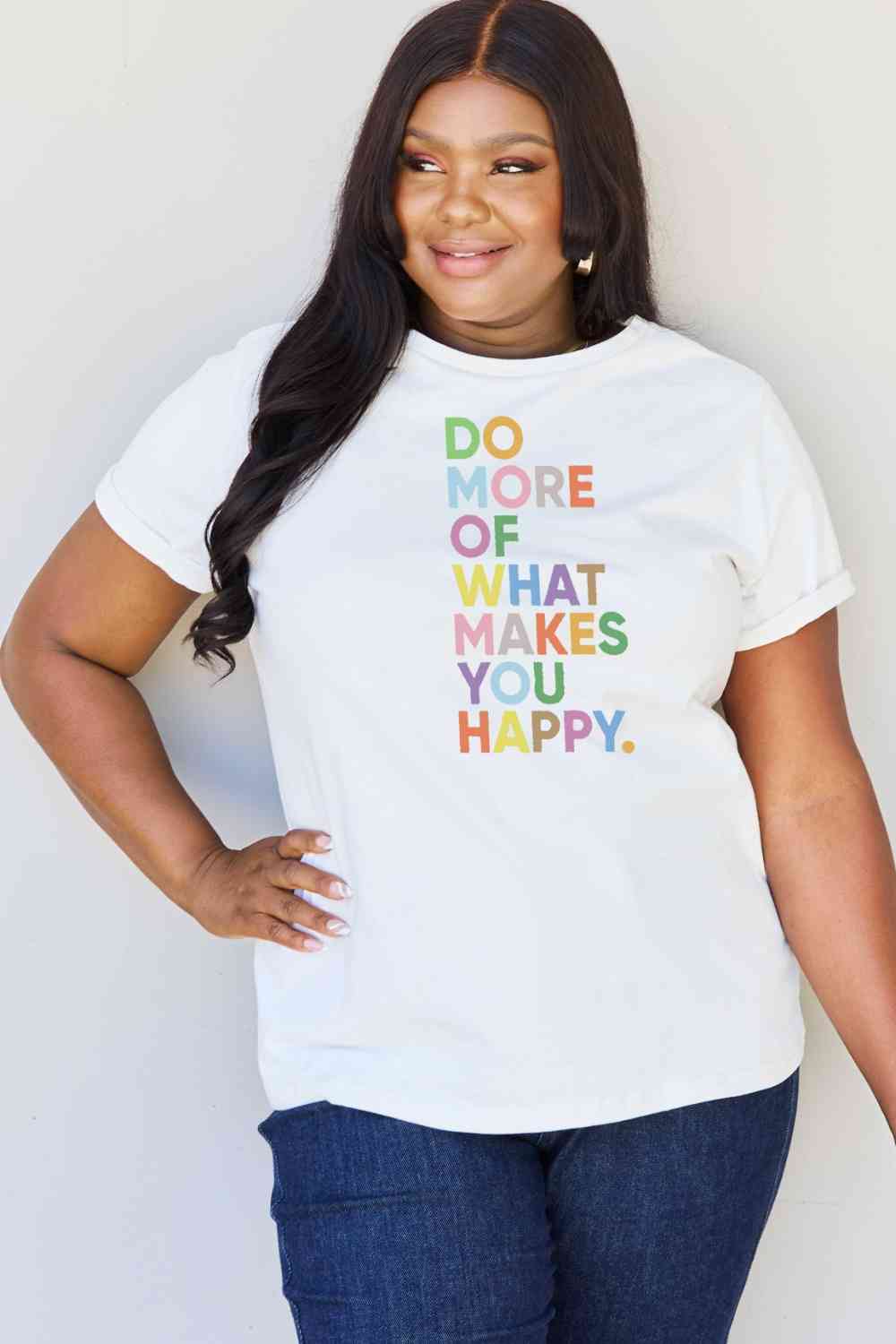 Slogan Graphic T-Shirt - T-Shirts - Shirts & Tops - 8 - 2024