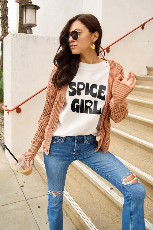 SPICE GIRL Short Sleeve T-Shirt - T-Shirts - Shirts & Tops - 4 - 2024