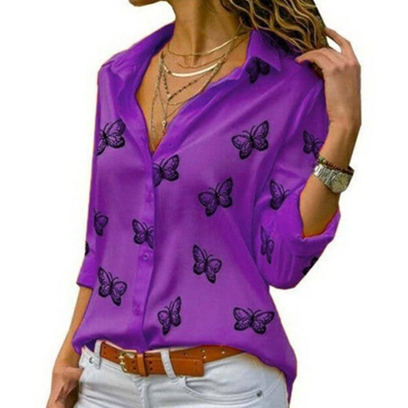 Summer Button Down Shirt - Purple / S - T-Shirts - Shirts & Tops - 30 - 2024