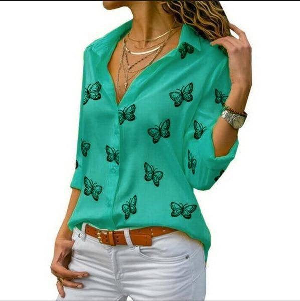 Summer Button Down Shirt - T-Shirts - Shirts & Tops - 36 - 2024