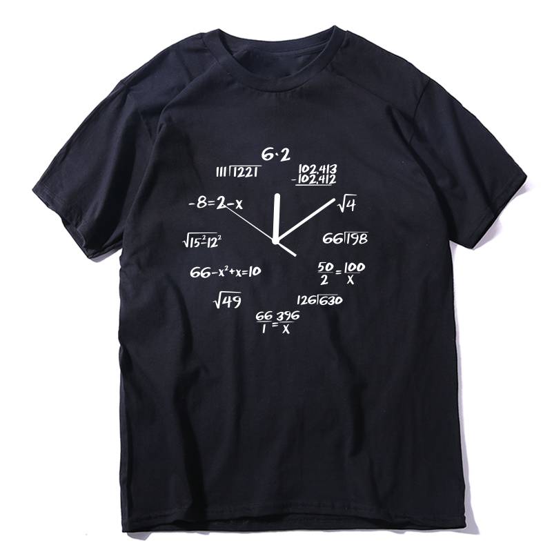 Unisex Math Clock T-Shirt - T-Shirts - Shirts & Tops - 1 - 2024