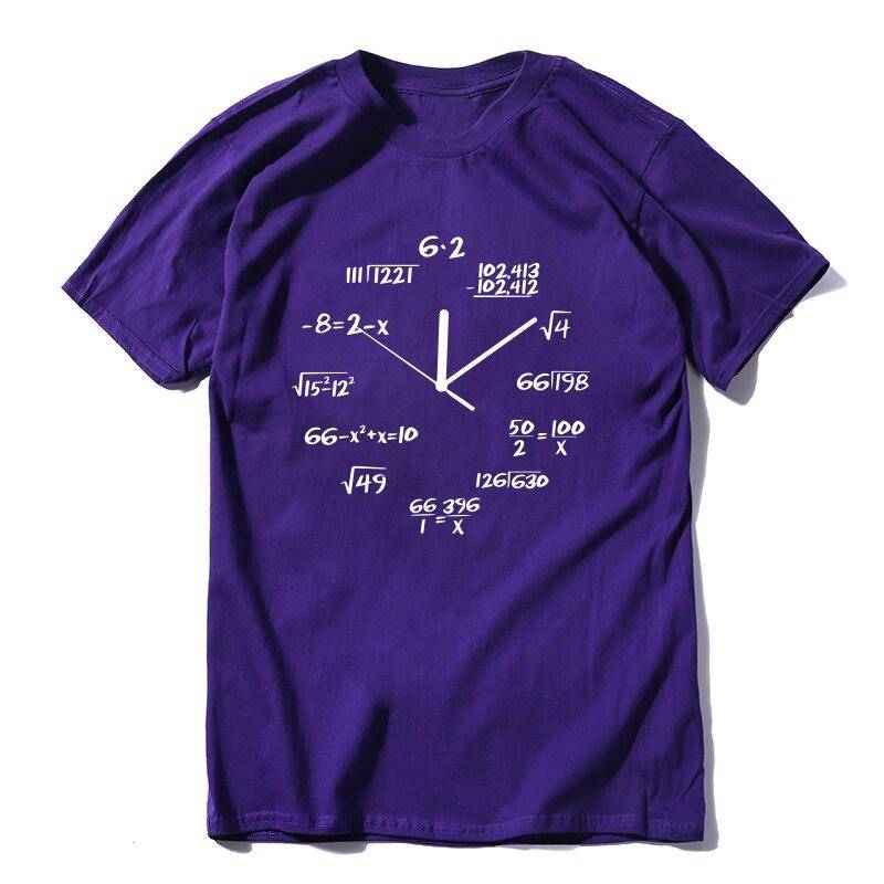 Unisex Math Clock T-Shirt - MA0120A-PUP / XXL - T-Shirts - Shirts & Tops - 21 - 2024