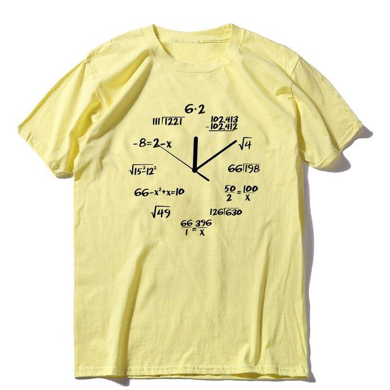 Unisex Math Clock T-Shirt - MA0120A-YM / XXXL - T-Shirts - Shirts & Tops - 26 - 2024