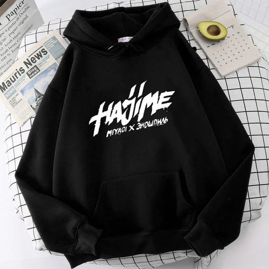 Unisex Oversized Hajime MiyaGi & Andy Panda Hoodie - Harajuku Graphic Sweatshirt - T-Shirts - Shirts & Tops - 2 - 2024