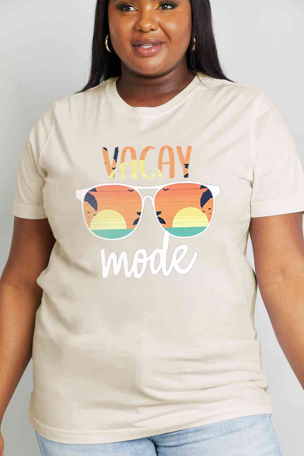 VACAY MODE Graphic Cotton Tee - T-Shirts - Shirts & Tops - 8 - 2024