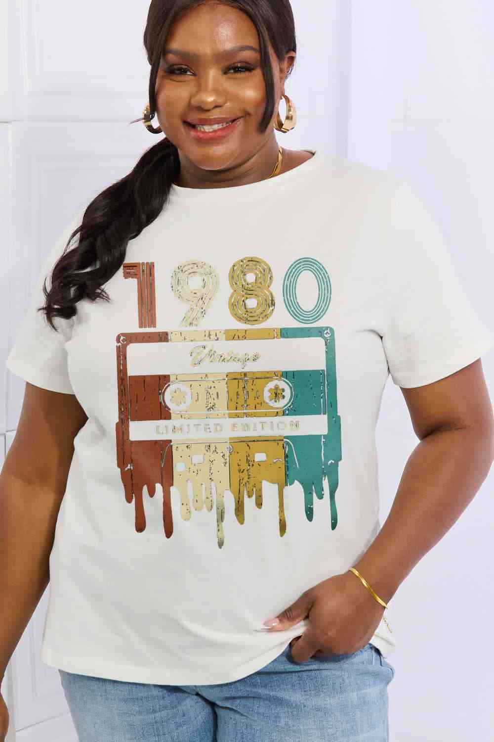 VINTAGE LIMITED EDITION Graphic Cotton Tee - T-Shirts - Shirts & Tops - 4 - 2024