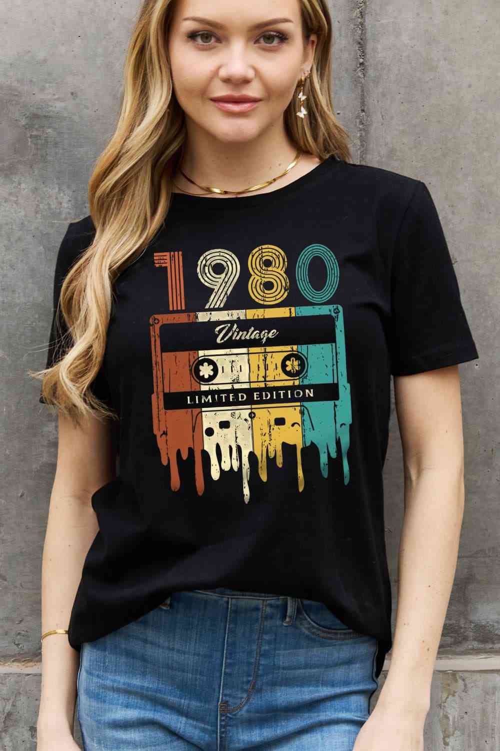 VINTAGE LIMITED EDITION Graphic Cotton Tee - T-Shirts - Shirts & Tops - 8 - 2024