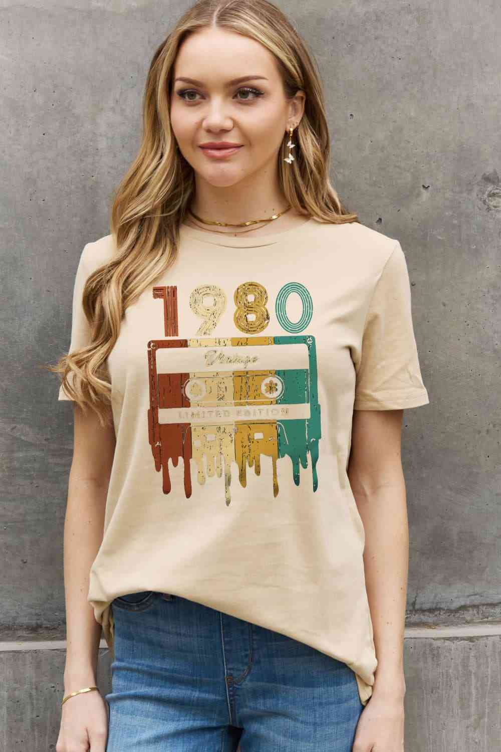 VINTAGE LIMITED EDITION Graphic Cotton Tee - T-Shirts - Shirts & Tops - 14 - 2024