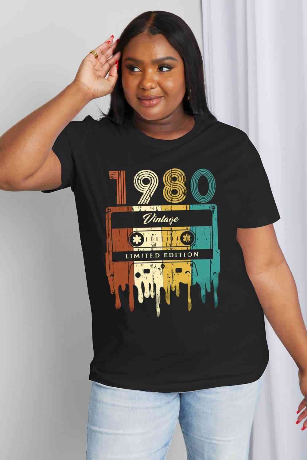 VINTAGE LIMITED EDITION Graphic Cotton Tee - T-Shirts - Shirts & Tops - 10 - 2024