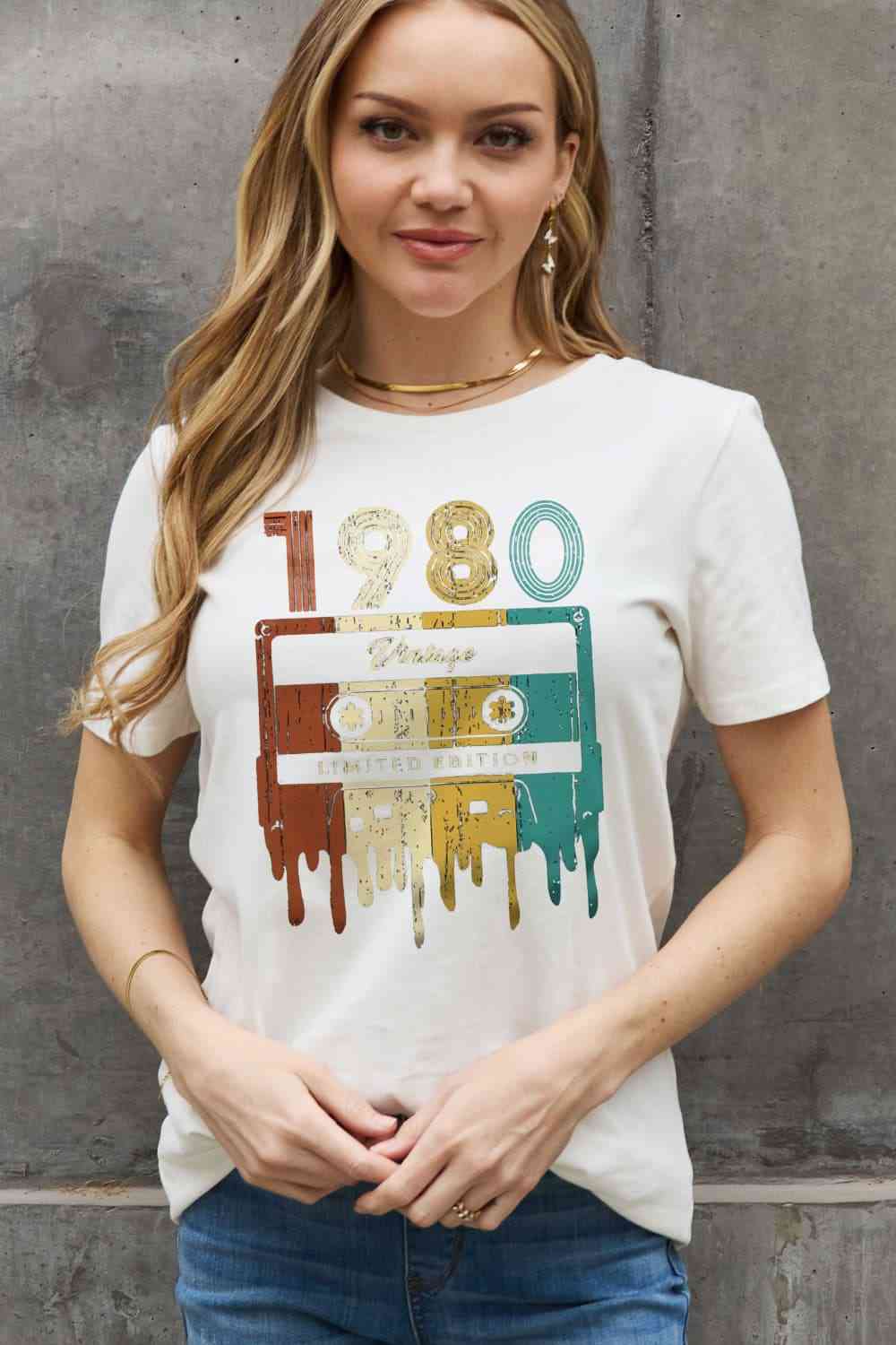 VINTAGE LIMITED EDITION Graphic Cotton Tee - T-Shirts - Shirts & Tops - 3 - 2024