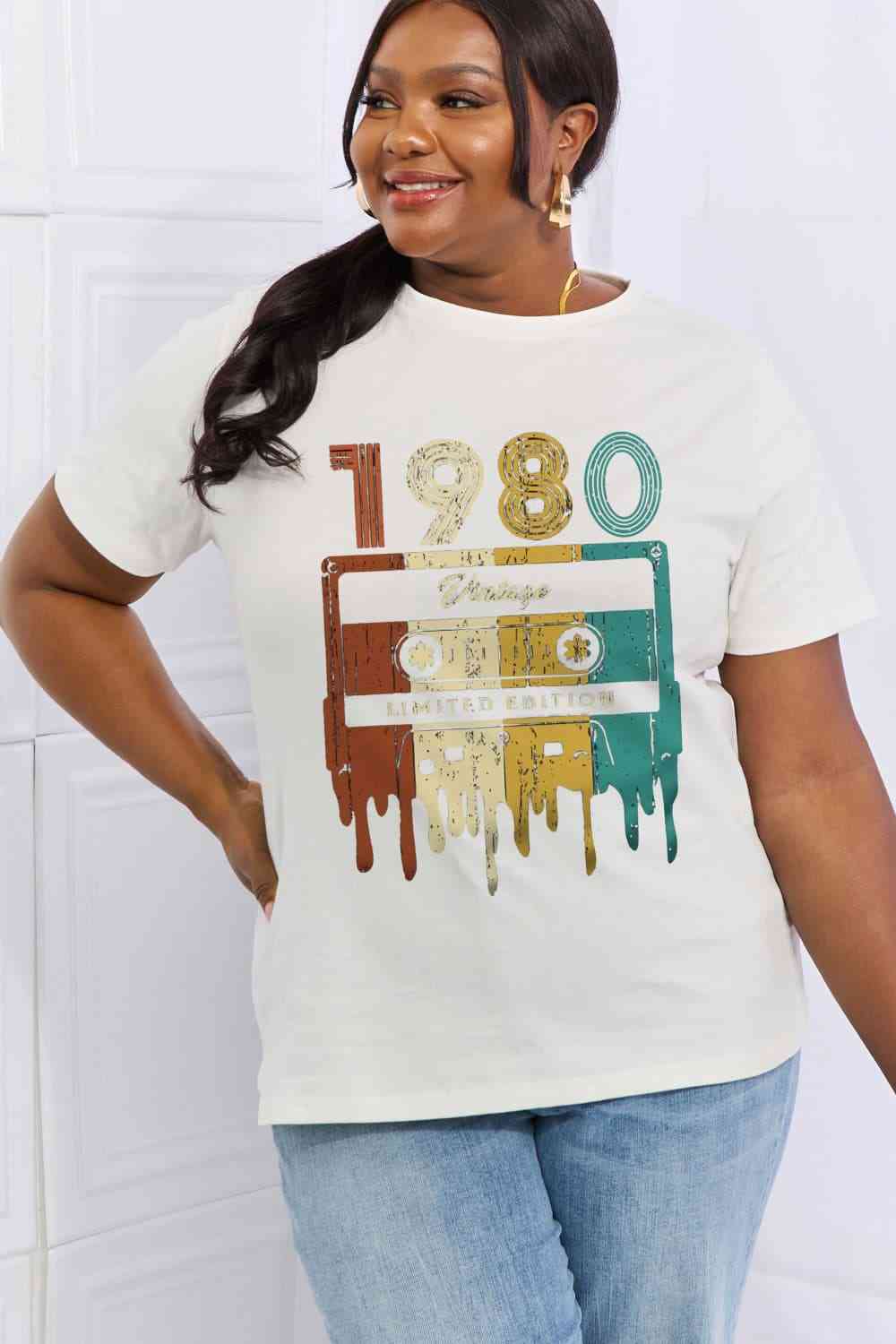 VINTAGE LIMITED EDITION Graphic Cotton Tee - T-Shirts - Shirts & Tops - 5 - 2024